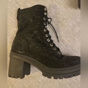 Black Bling Women's Boots